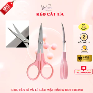 Kéo Cắt Tỉa Kẽm Nhung, Chỉ Thêu, Dệt Thủ Công Handmade, Lưỡi Thiết Kế Cong, Nhỏ Gọn Tiện Dụng