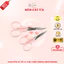 Kéo Cắt Tỉa Kẽm Nhung, Chỉ Thêu, Dệt Thủ Công Handmade, Lưỡi Thiết Kế Cong, Nhỏ Gọn Tiện Dụng