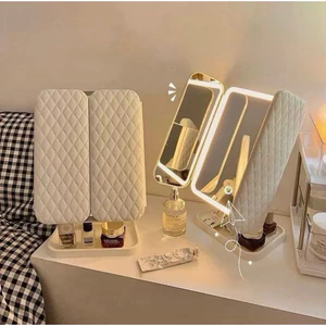 Gương trang điểm Led để bản - 3 chế độ sáng - có gương zoom x2x3