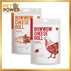 Snack cho chó Bowwow Cheese Roll 120g