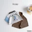 Bộ cotton cổ đức tay phối bé trai phối quần kaki, bộ thun cotton cổ đức bé trai Bernie