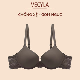 Áo lót nữ A 1951 Áo lót đệm vừa 2cm có gọng dây ren nâng ngực tạo khe BC_CHIC LINGERIE
