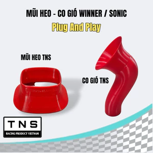 Mũi Heo Co Gió Intake Độ Winner Sonic (Ngẫu nhiên màu đỏ đen)