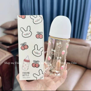 Bình Sữa cho bé -Ubmom Hàn Quốc chất liệu PPSu an toàn cho bé.