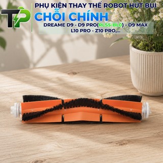 CHỔI CHÍNH ( CHỔI GIỮA )  CAO CẤP LOẠI 1 CHO ROBOT HÚT BỤI THAY THẾ DREAME D9, D9 PRO, D9 MAX........