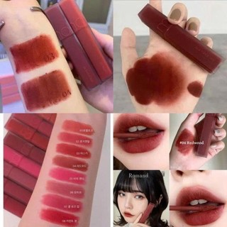 Son Kem Lì Romand Blur Fudge Tint Bảng Màu Đa Dạng Màu 01-11 Phù Hợp Với Mọi Tone Da