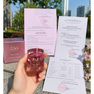 ✅ JM Luxury Sakura Jelly 33g Gel Dưỡng Môi Hoa Anh Đào