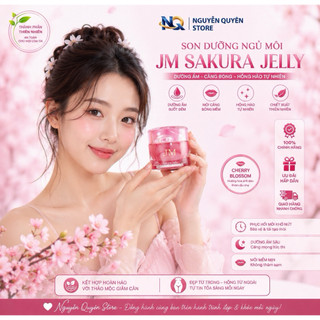 ✅ JM Luxury Sakura Jelly 33g Gel Dưỡng Môi Hoa Anh Đào