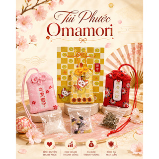 Túi Phước Omamori May Mắn – Thu Hút Tài Lộc, Tình Yêu, Mang Theo Bên Người Hàng Ngày