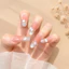Hoa Nail 5 Cánh Trắng 5x5mm Charm Trang Trí Móng Nail Phụ Kiện Nail Art DIY Handmade NC7