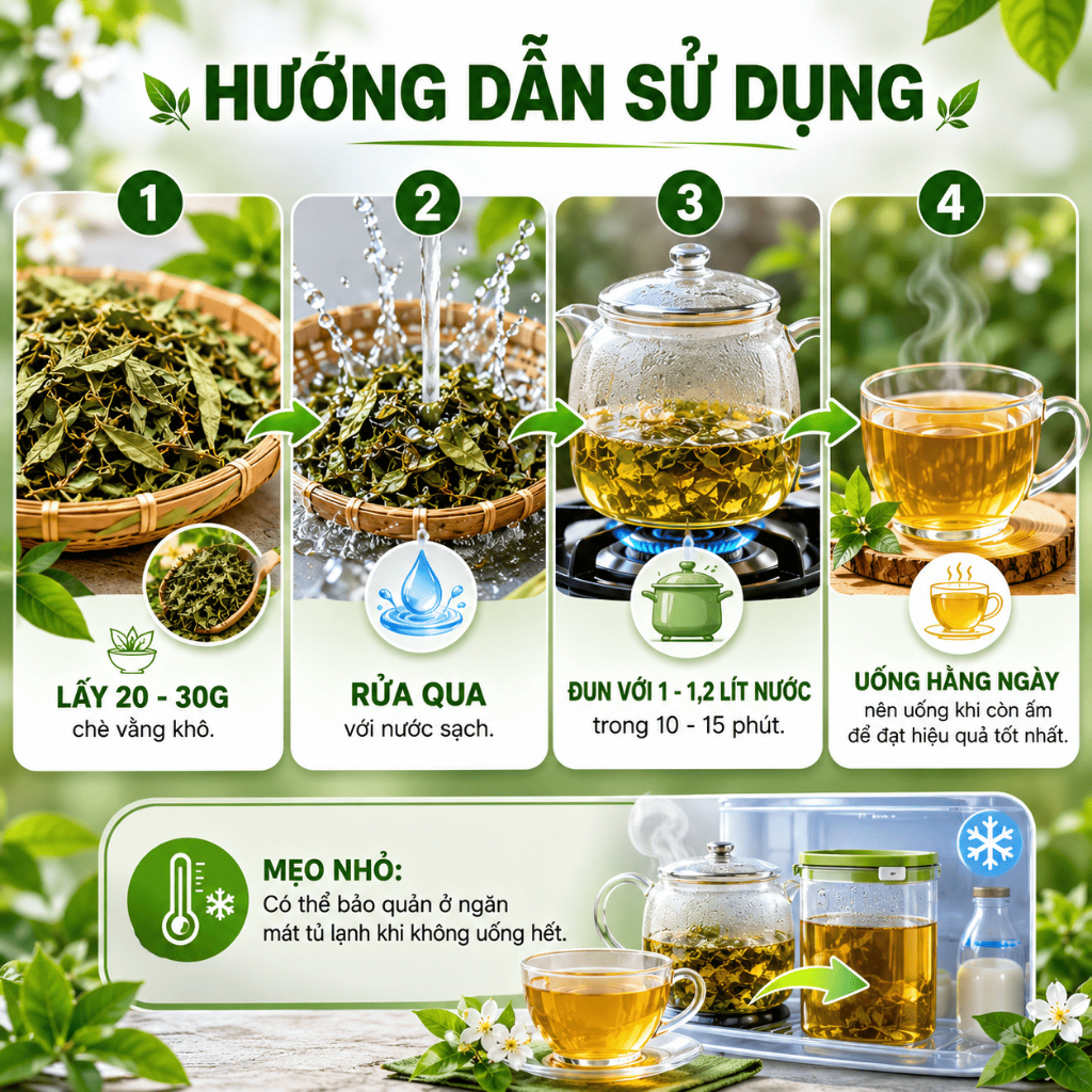 [1KG] CHÈ VẰNG SẺ khô-sạch-thơm + QUÀ TẶNG HẤP DẪN