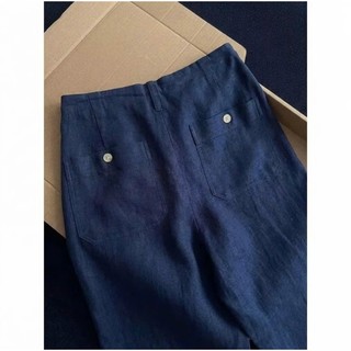 Quần Linen tưng chun dáng xuông - Q01
