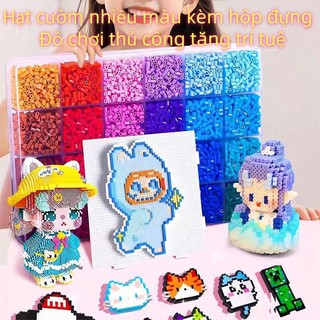 【Hạt tổng hợp 2.6mm/Bộ combo】Hạt nhựa nóng chảy – Hạt phối hợp – Đồ chơi trẻ em DIY – Nhiều màu sắc để lựa chọn
