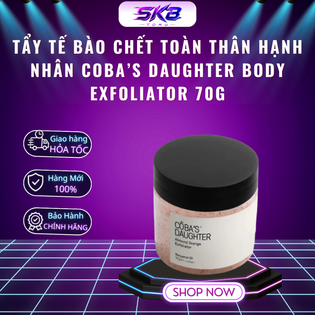 Tẩy tế bào chết toàn thân CoBas Daughter Body Exfoliator 70gr
