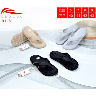 Dép kẹp xỏ ngón tông lào REDLEO RL81 đúc cao su EVA nguyên khối êm mềm nhẹ chống nước chống trơn trượt