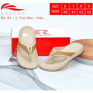 Dép kẹp xỏ ngón tông lào REDLEO RL81 đúc cao su EVA nguyên khối êm mềm nhẹ chống nước chống trơn trượt