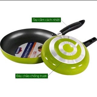 (Hàng Loại 1) (ComBo 2) Chảo size 26 tặng kèm size 20cm. Chảo Chống Dính CV House Hợp Kim Nhôm. (Ko dùng cho bếp từ)