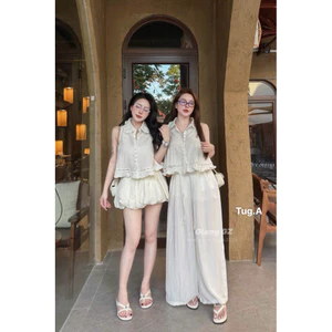 Set bộ thô cổ se babydoll đang ngắn - dài QCCC
