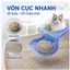 Cát Vệ Sinh Mèo LUNA 9L Vón Cục Siêu Nhanh - Khử Mùi Hiệu Quả-Ít Bụi-Hương Chanh,Cà Phê,Lavender,Táo