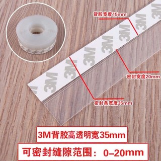 Ron Cao Su Cuộn Dài 5md x 3.5cm - Ron Dán Chặn Khe Cửa - Chống Bụi,Ngăn Gió Lùa, Côn Trùng Tiện Lợi$
