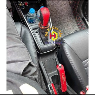 Combo bọc da cần số + phanh tay xe Suzuki Ertiga, XL7, Swift, Ciaz, Fronx (AT) bằng da bò