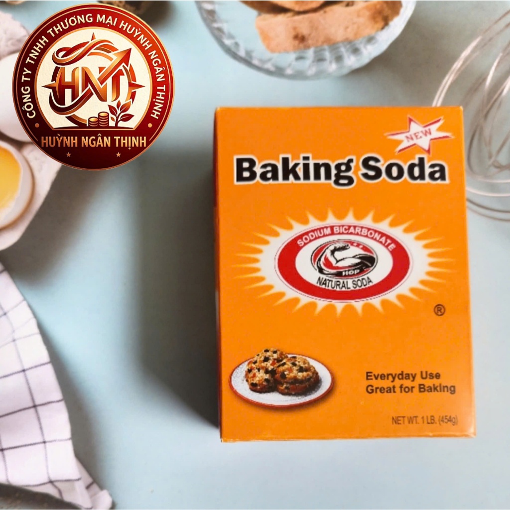 Combo 2 hộp Baking soda đa dụng, dùng làm bánh, tẩy rửa, vệ sinh, khử mùi