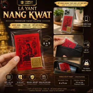 PHỤ KIỆN TRANG TRÍ CẦM TAY NHỎ GỌN - MIẾNG DÁN VẢI ĐỎ THÁI LAN CAO CẤP
