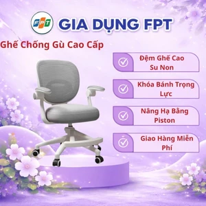 Ghế học sinh chống gù cho các bé, Đệm Cao Su Siêu Êm, tăng giảm chiều cao theo độ tuổi