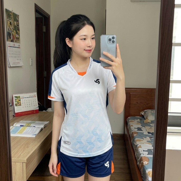 Bộ quần áo bóng đá Raider Trắng in tên số theo yêu cầu-Áo bóng đá,đồ đá banh chất liệu thun, mè
