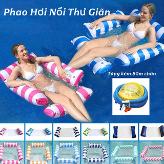 [TẶNG BƠM] Ghế Phao Bơi, Phao Nổi, Áo Phao Đa Năng Gấp Gọn, Đồ Đi Biển, Đồ Bơi Cho Người Lớn