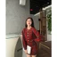 SET DẠ TWEED ĐỎ ĐÍNH NÚT NGỌC, SET ĐỒ NỮ TIỂU THƯ SANG CHẢNH | MEOINDAHOUSE