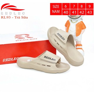 REDLEO RL93, Dép đúc EVA nam quai xé dán điều chỉnh form dáng êm mềm nhẹ chống nước chống trơn