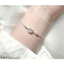 lắc tay đá moon bạc ta dây có tua chỉnh