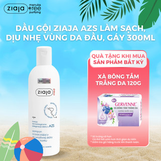 Dầu Gội Làm Sạch Tóc Và Dịu Nhẹ Vùng Da Đầu, Gáy - Ziaja Med Atopic Dermatitis Cleansing Shampoo 300ml