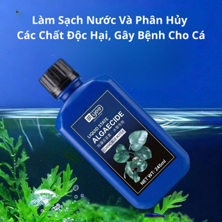 Dung Dịch Diệt Rêu Tảo Cho Hồ Cá - An Toàn Cho Cá, Dễ Sử Dụng, 235ml