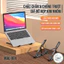 Giá Đỡ Laptop Máy Tính Bảng Gấp Gọn Nâng Hạ – Tản Nhiệt Laptop MacBook, Điều Chỉnh Độ Cao, Chắc Chắn