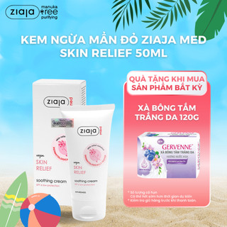 Ziaja Med Kem Dịu Nhẹ Ngừa Mẩn Đỏ - Ziaja Med Skin Relief Dermatological Formula Soothing Cream Anti-Redness 50ml