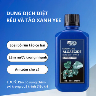 Dung Dịch Diệt Rêu Tảo Cho Hồ Cá - An Toàn Cho Cá, Dễ Sử Dụng, 235ml