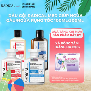 Dầu Gội Radical Med Giúp Ngừa Gàu/Ngừa Rụng Tóc 100ml/300ml (Farmona)