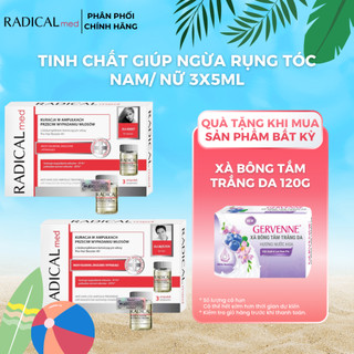 Tinh Chất Giúp Ngừa Rụng Tóc Nữ/Nam - Farmona Radical Med Anti Hair Loss Ampoule Treatment 3x5ml