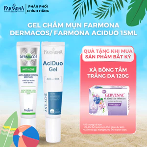 Gel Chấm Mụn Trứng Cá Farmona Dermacos / Aciduo Anti-Acne Anti-imperfection Spot Gel 15ml