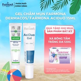 Gel Chấm Mụn Trứng Cá Farmona Dermacos / Aciduo Anti-Acne Anti-imperfection Spot Gel 15ml