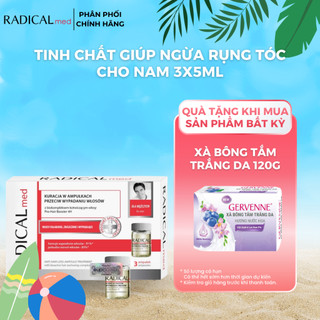 Tinh Chất Giúp Ngừa Rụng Tóc Cho Nam - Farmona Radical Med Anti Hair Loss Ampoule Treatment 3x5ml