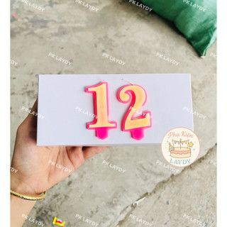 [Combo 2] Hộp Nến số sinh nhật,(Hộp 20 cây)- Phụ Kiện Bánh Kem( ảnh thật shop chụp 5ảnh cuối)