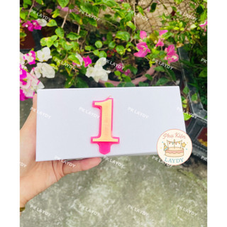 [Combo 2] Hộp Nến số sinh nhật,(Hộp 20 cây)- Phụ Kiện Bánh Kem( ảnh thật shop chụp 5ảnh cuối)