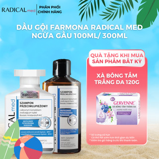 Dầu Gội Ngừa Gầu - Radical Med Anti-dandruff Shampoo 100ml - Farmona