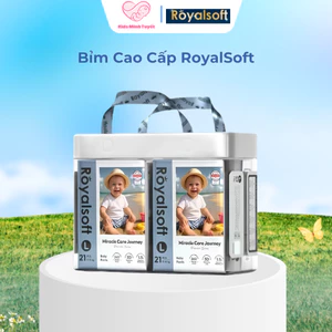 Tã/Bỉm Cao Cấp RoyalSoft Chính Hãng Motaro Siêu Mỏng, Siêu Mềm Mại Và Thoáng Khí. Đủ Size Cho Bé