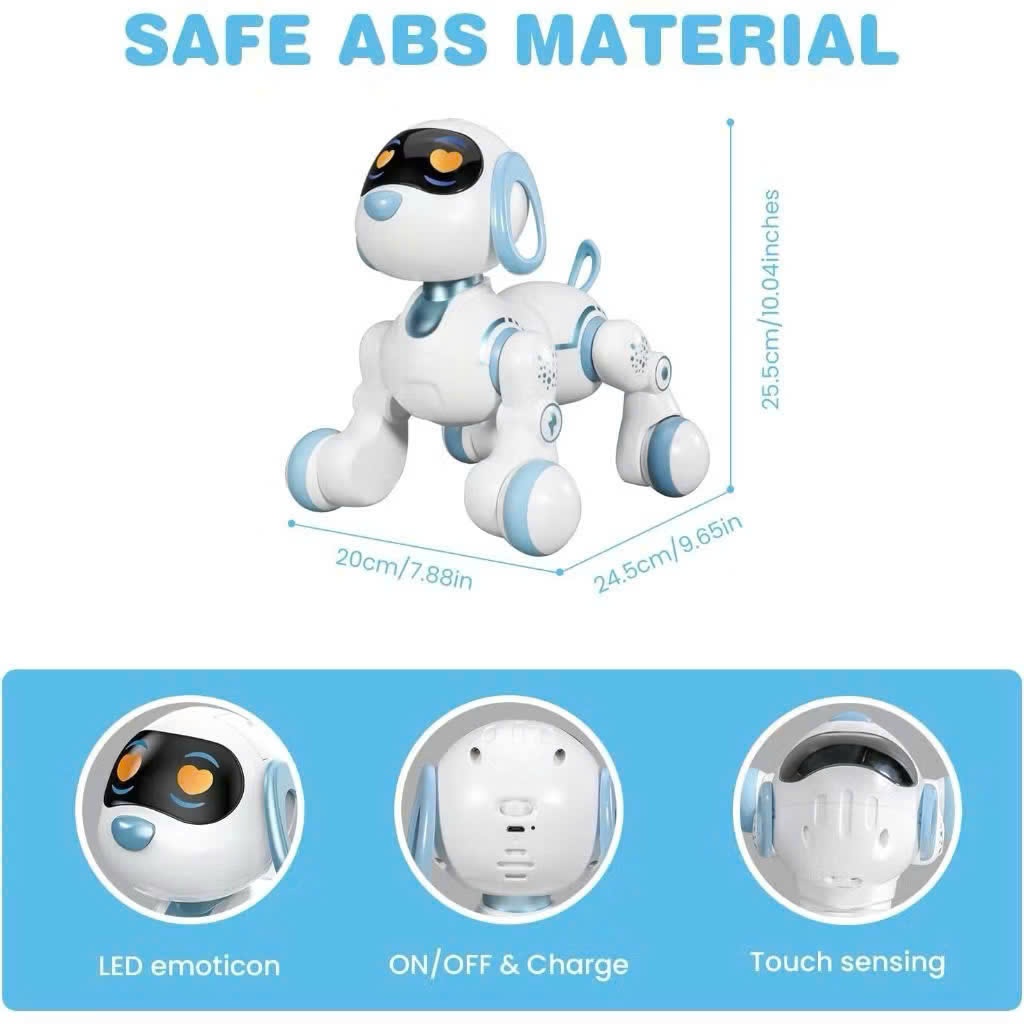 Đồ chơi robot chú chó MAX đáng yêu điều khiển từ xa VECTO VT6601