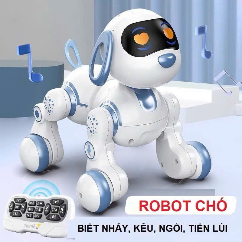 Đồ chơi robot chú chó MAX đáng yêu điều khiển từ xa VECTO VT6601