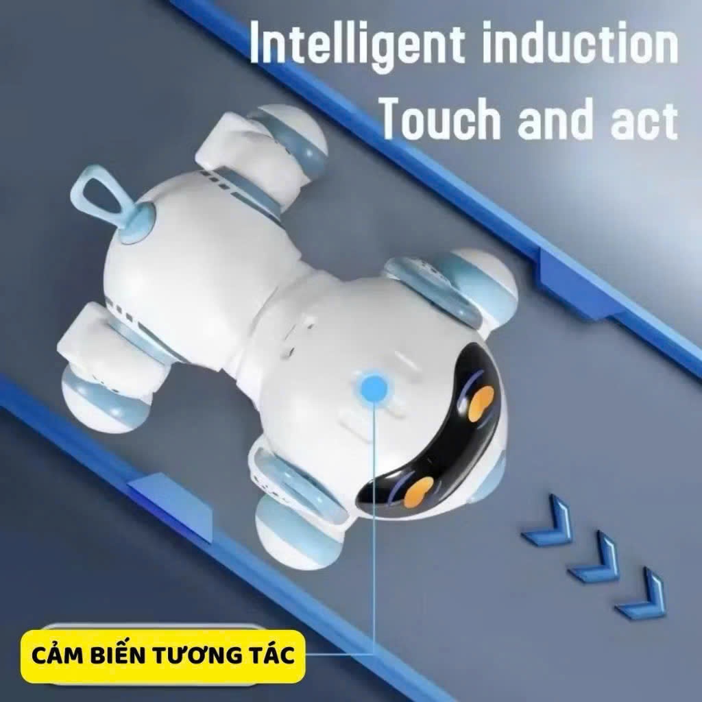 Đồ chơi robot chú chó MAX đáng yêu điều khiển từ xa VECTO VT6601